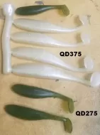 QD Swimbait SAMPLER All Four Sizes in Single Mold 